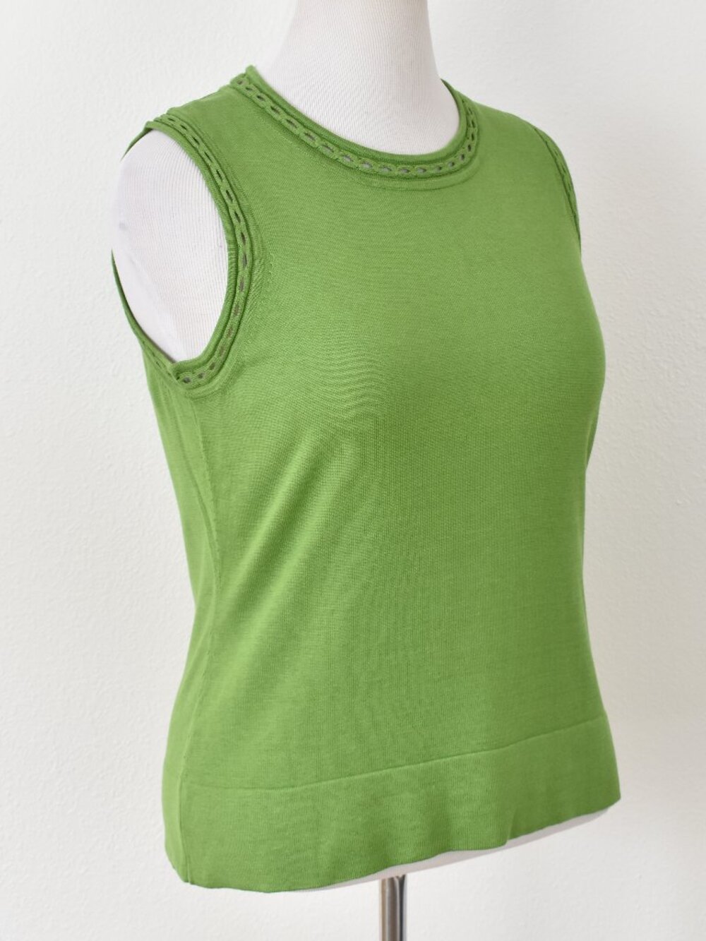 Brooks Brothers Silk Knit Tank Top NEW - L - Picture 8 of 9